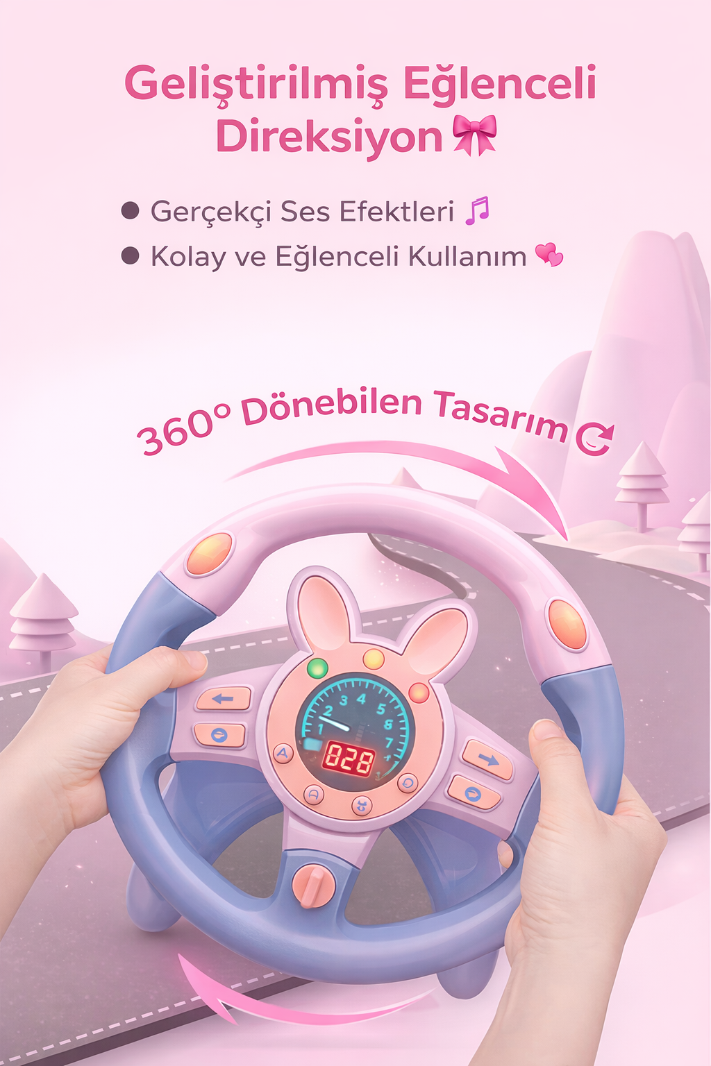 Vantuzlu Oyuncak Direksiyon